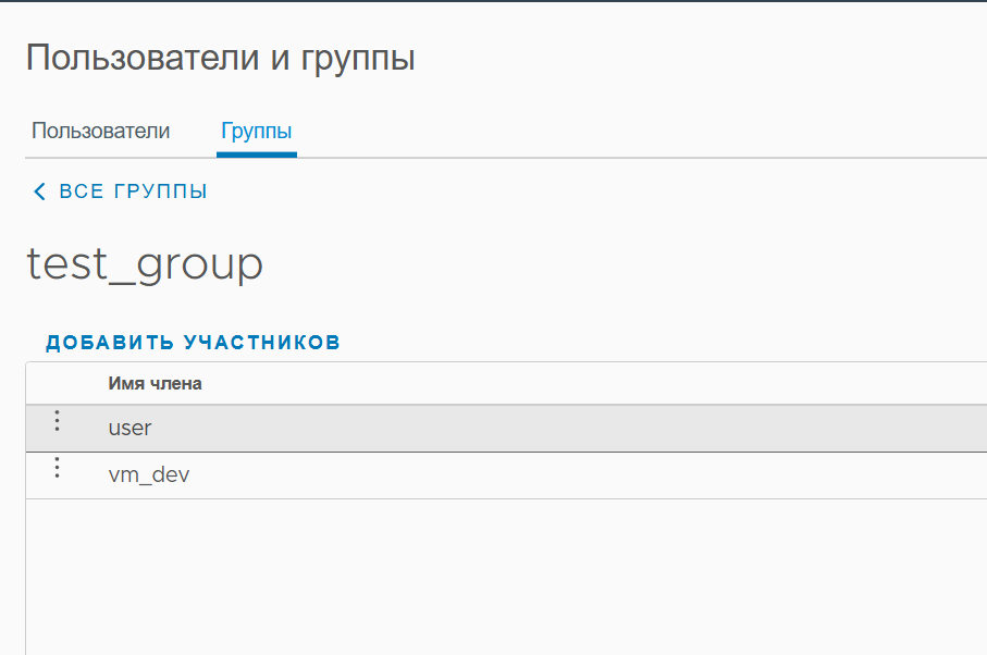 Участники группы